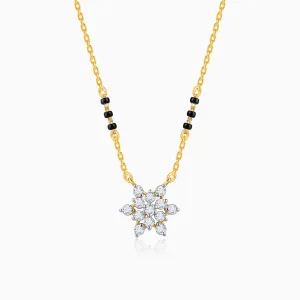 Gold Shubh Lagn Diamond Mangalsutra Giva