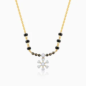 Gold Vasundhara Diamond Mangalsutra Giva