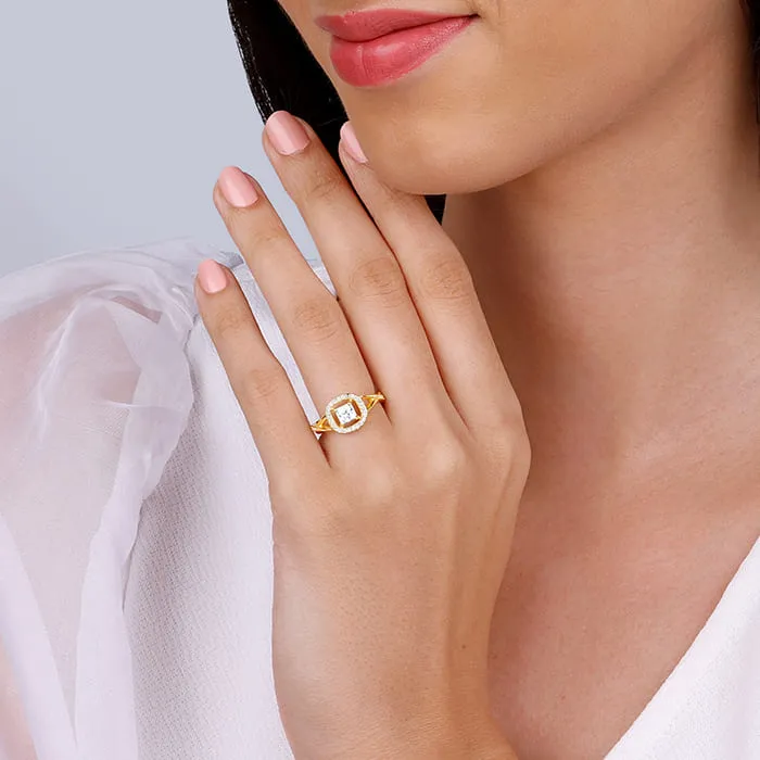 Golden Beautiful Bliss Ring Giva