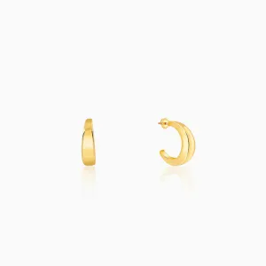 Golden Belle J Stud Earrings Giva