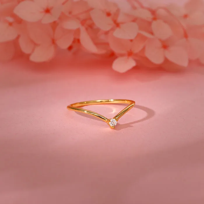 Golden Cherishable Ring Giva
