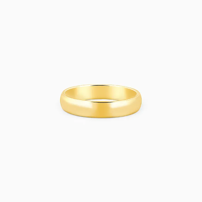 Golden Classic Band For Him Giva