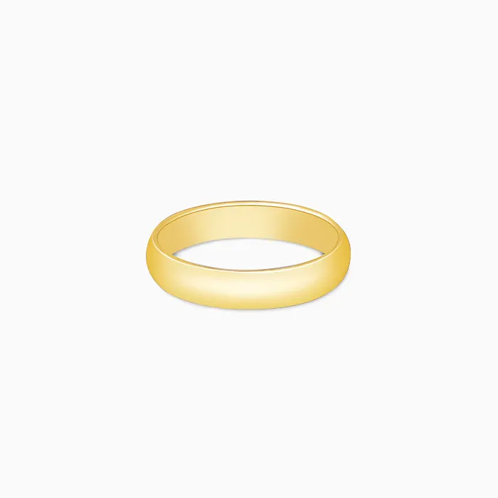 Golden Classic Band For Him Giva
