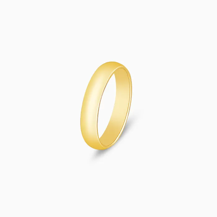 Golden Classic Band For Him Giva
