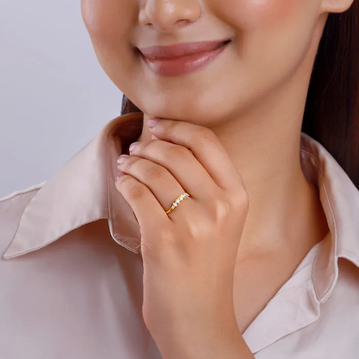 Golden Eternity Ring Giva