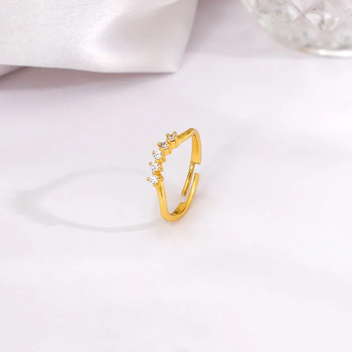 Golden Eternity Ring Giva