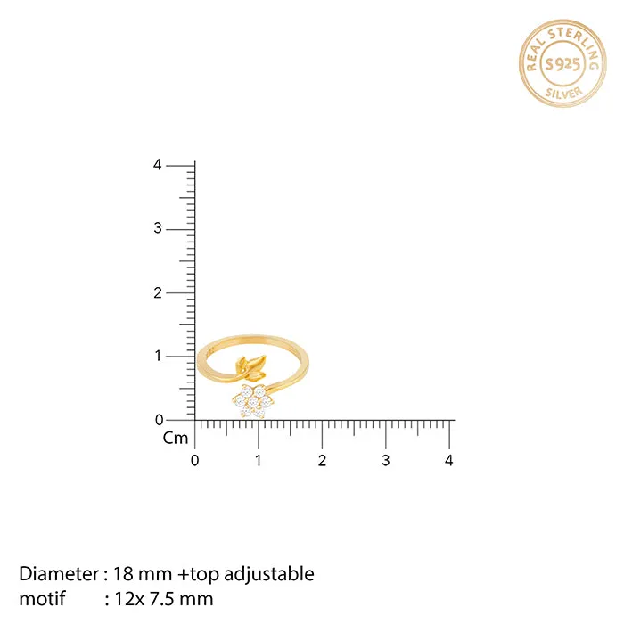 Golden Flower Girl Ring Giva