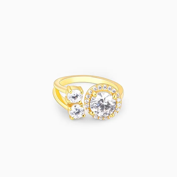 Golden Galaxy Glitter Ring Giva