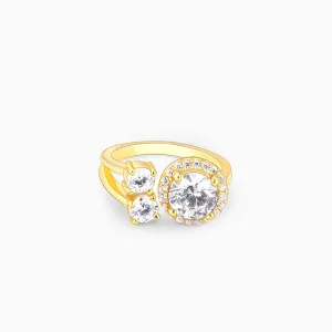 Golden Galaxy Glitter Ring Giva