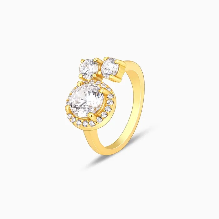 Golden Galaxy Glitter Ring Giva