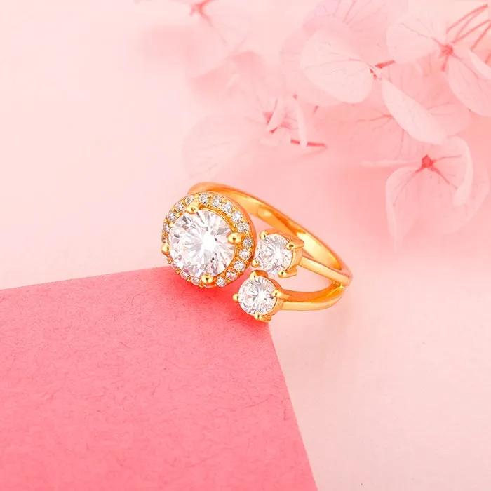 Golden Galaxy Glitter Ring Giva