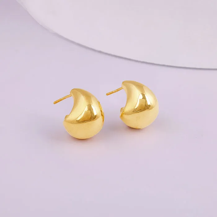 Golden Glam Girl Earrings Giva