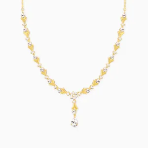 Golden Glinting Joy Zircon Pendant Giva