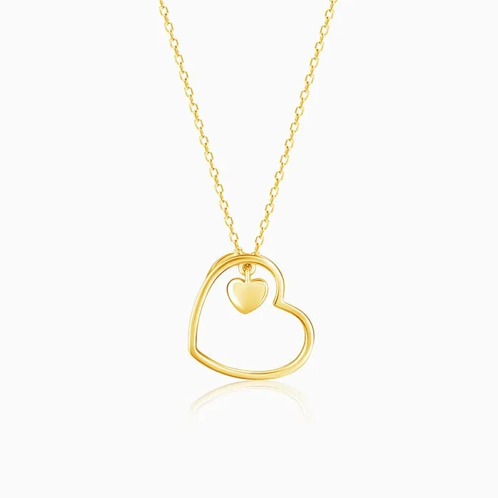 Golden Heart Necklace Giva