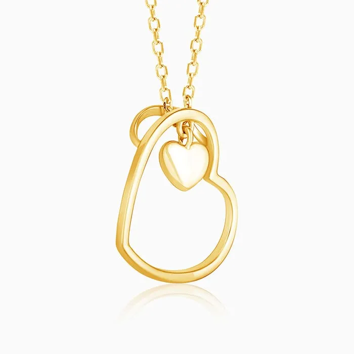 Golden Heart Necklace Giva