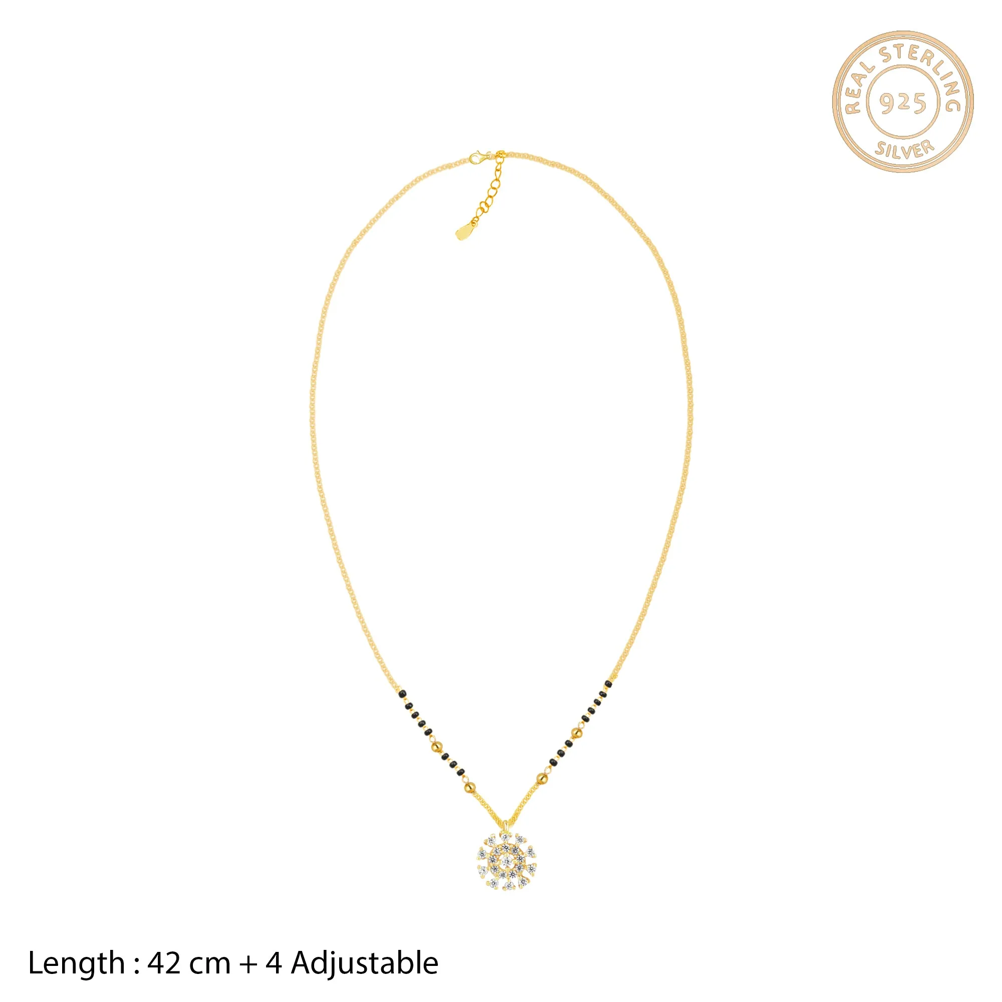Golden Kivar Mangalsutra Giva