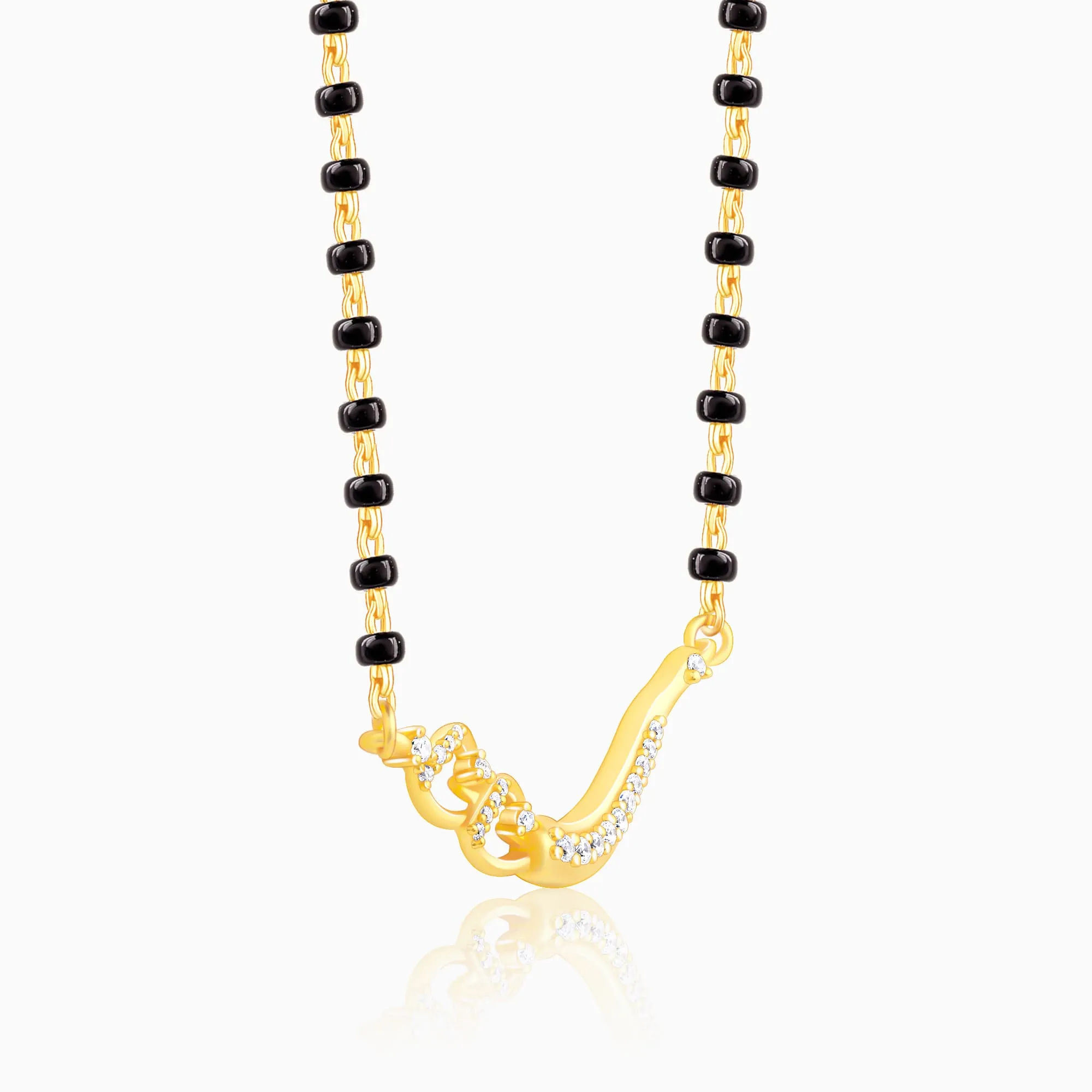 Golden Match Made In Heaven Mangalsutra Giva