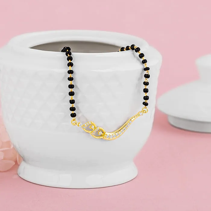Golden Match Made In Heaven Mangalsutra Giva