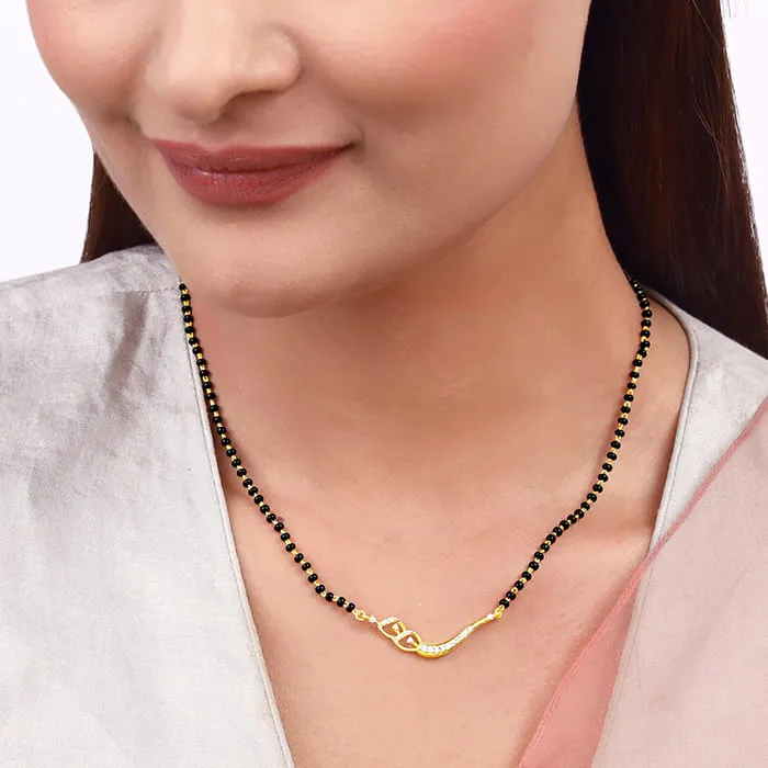 Golden Match Made In Heaven Mangalsutra Giva