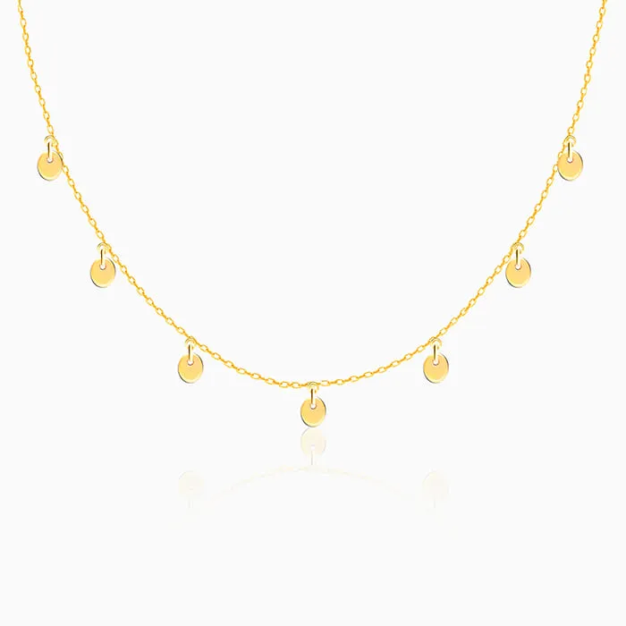 Golden Mini Charm Necklace Giva