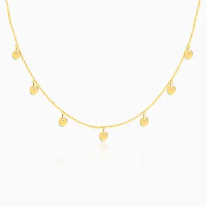 Golden Mini Charm Necklace Giva