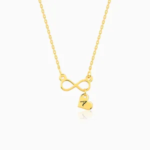 Golden Personalised Endless Echo Necklace Giva