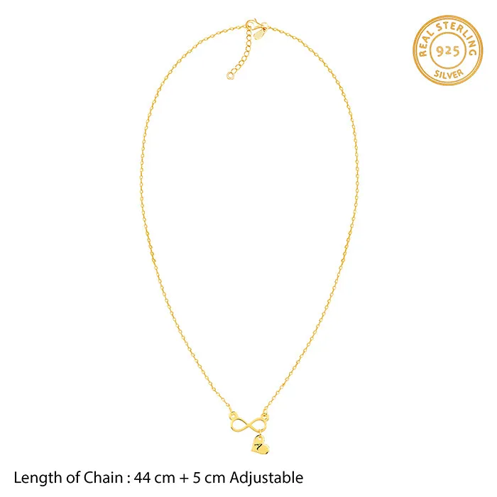 Golden Personalised Endless Echo Necklace Giva
