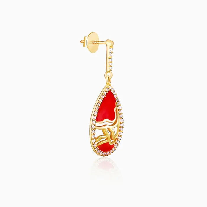 Golden Royal Heritage Earrings Giva
