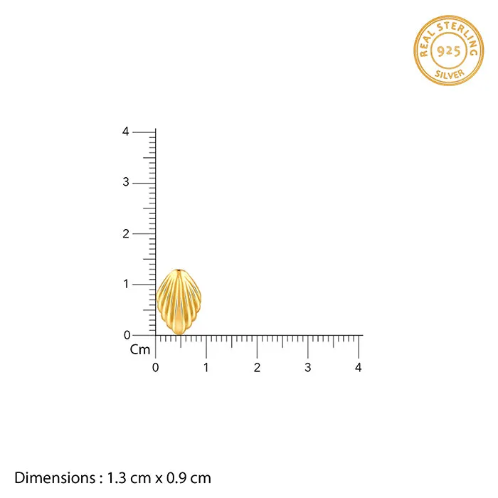 Golden Shell Earrings Giva