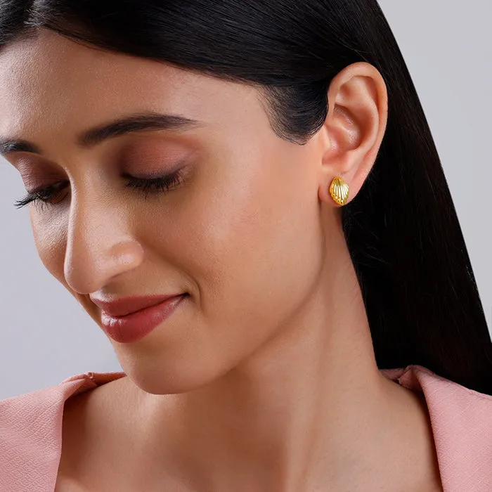 Golden Shell Earrings Giva
