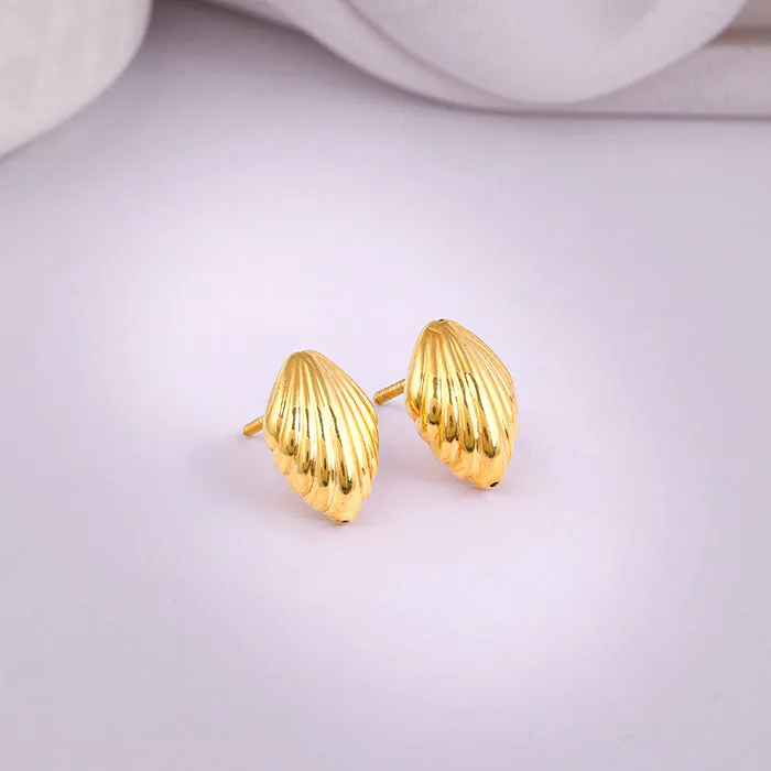 Golden Shell Earrings Giva