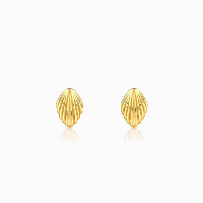 Golden Shell Earrings Giva