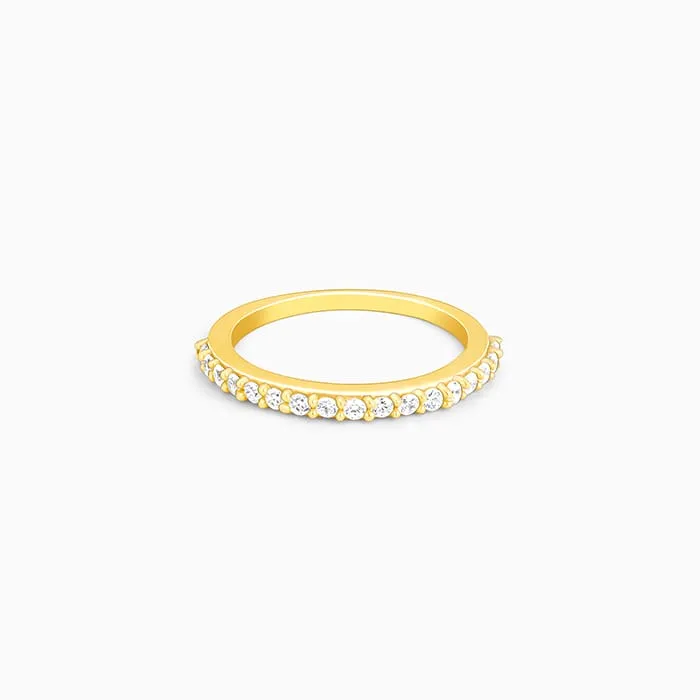 Golden Surrounded By Sparkles Ring Giva