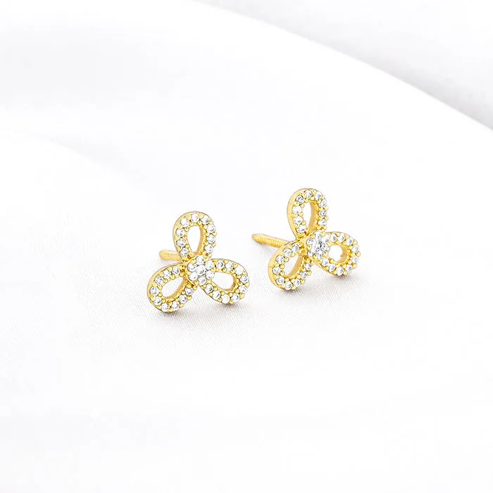 Golden Trifecta Earrings Giva