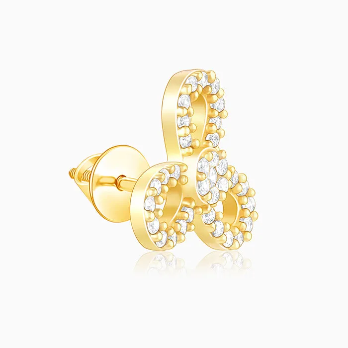 Golden Trifecta Earrings Giva