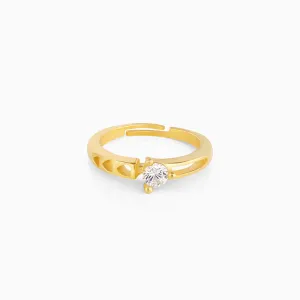 Golden Zircon Bliss Ring Giva