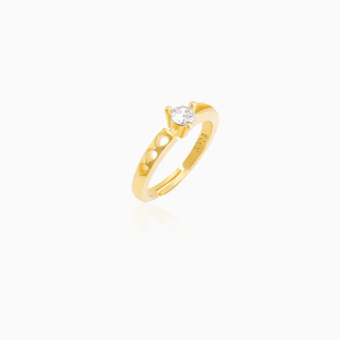 Golden Zircon Bliss Ring Giva