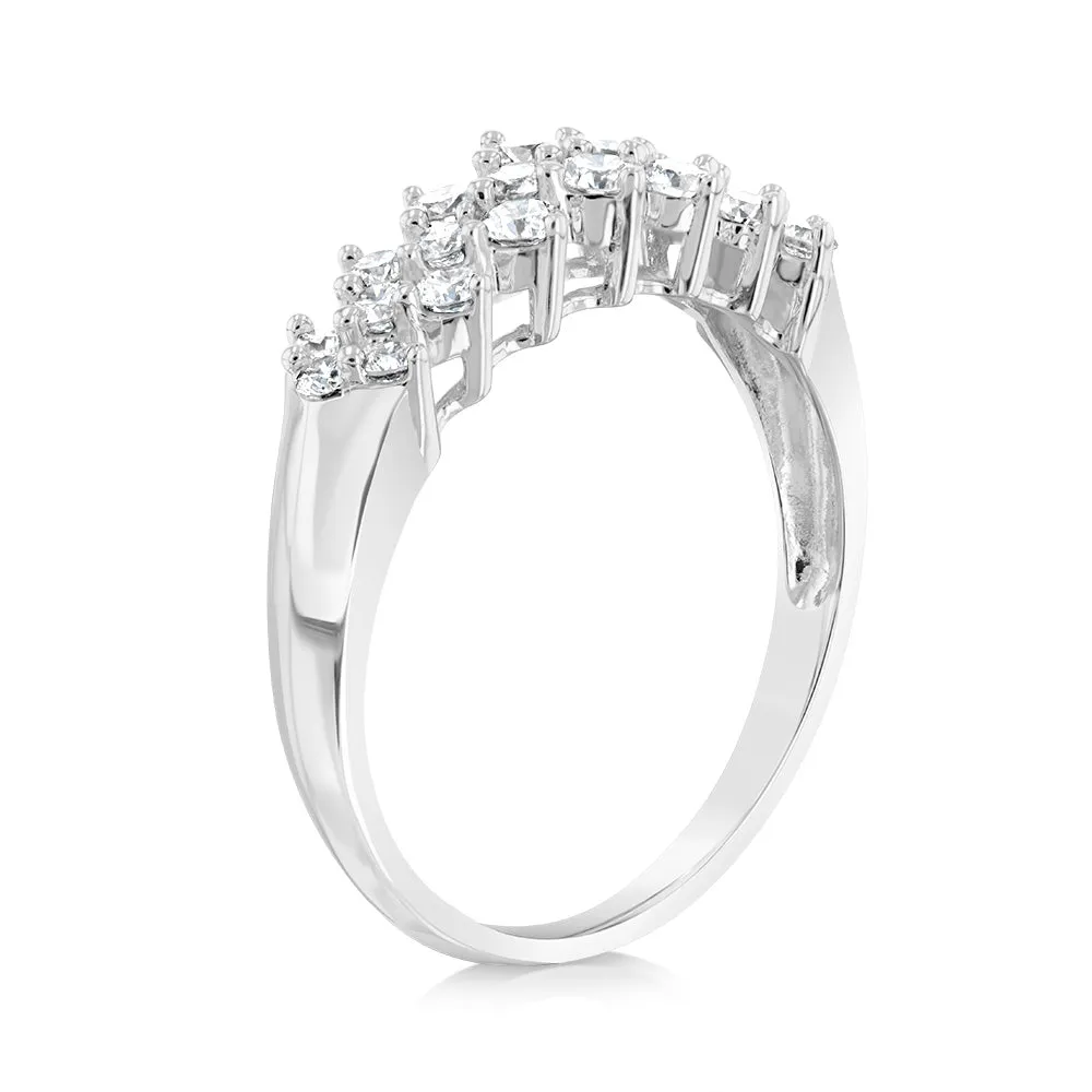 Luminesce Lab Grown 1 Carat Diamond Ring in Sterling Silver Shiels