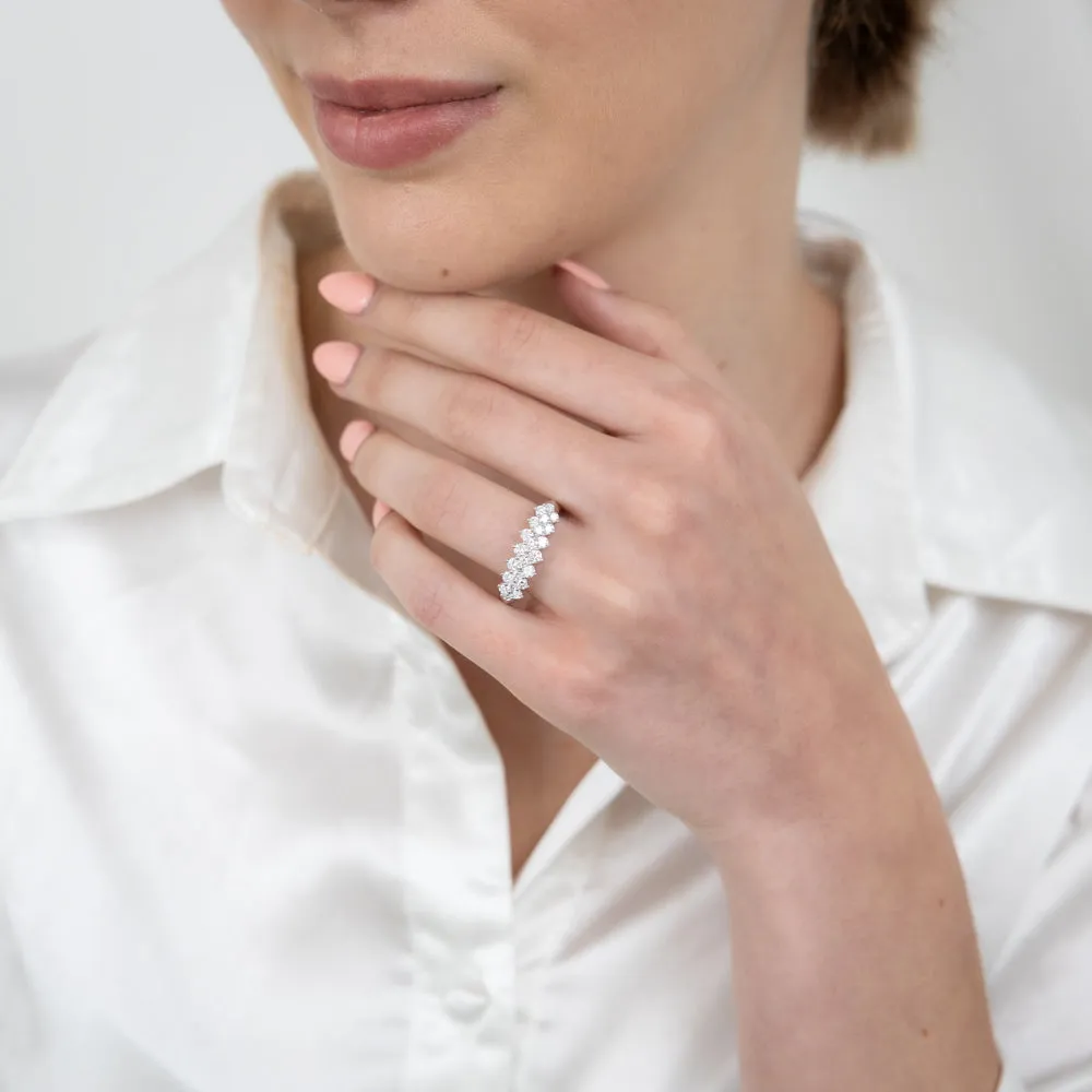 Luminesce Lab Grown 1 Carat Diamond Ring in Sterling Silver Shiels