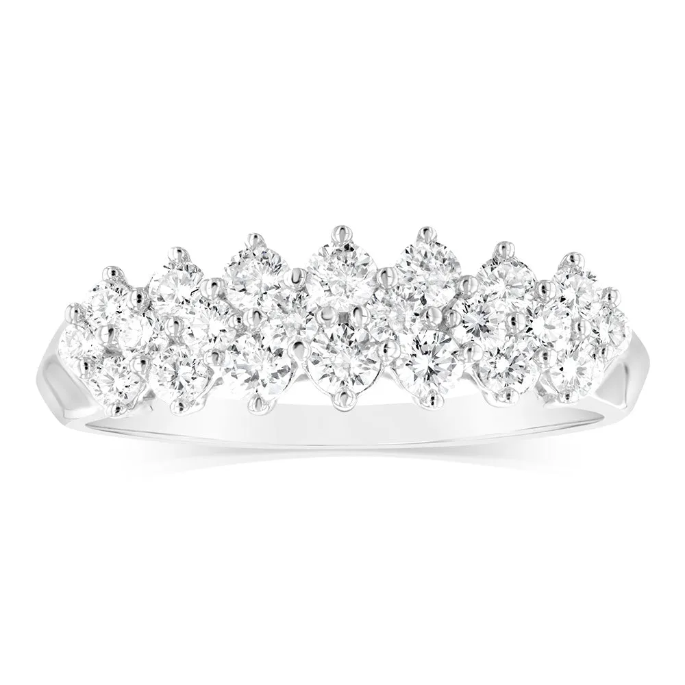 Luminesce Lab Grown 1 Carat Diamond Ring in Sterling Silver Shiels