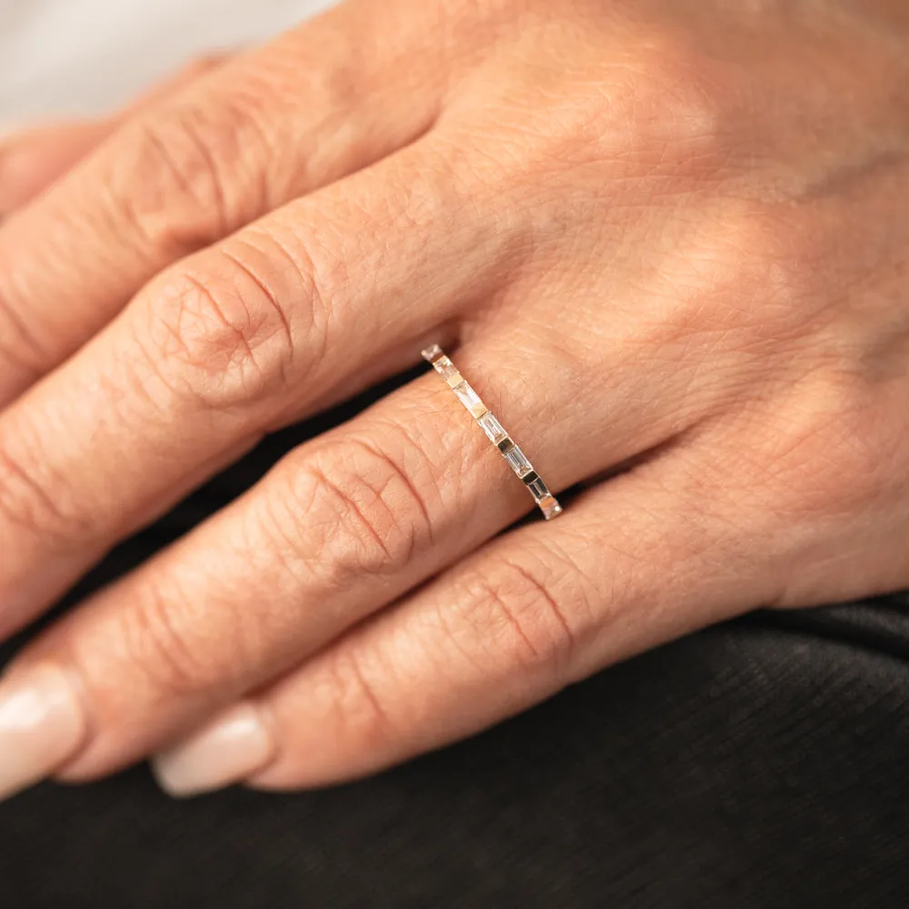 Luminesce Lab Grown 1/4 Carat Diamond Eternity Ring in 18ct Yellow Gold Shiels