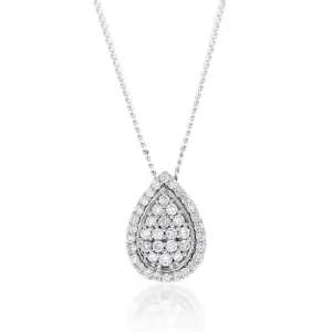 Luminesce Lab Grown 1/4 Carat Diamond in Sterling Silver Pendant on Chain Shiels