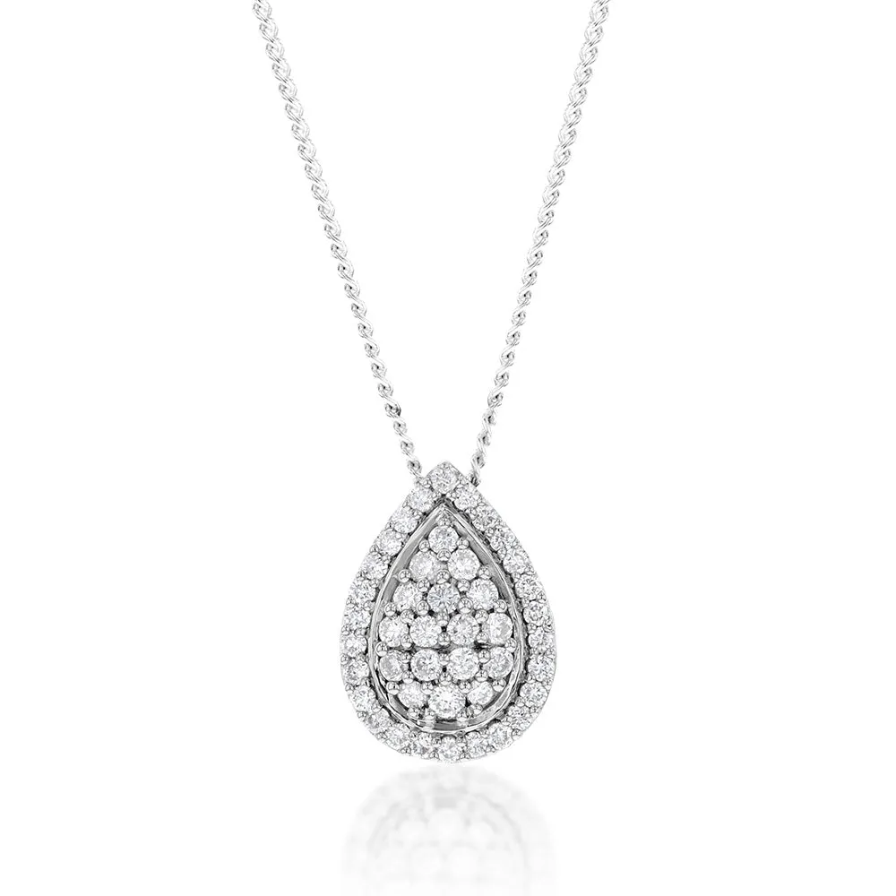 Luminesce Lab Grown 1/4 Carat Diamond in Sterling Silver Pendant on Chain Shiels