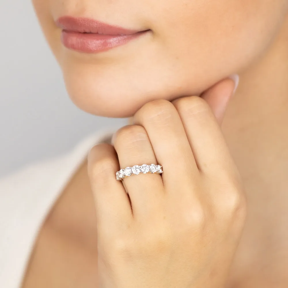 Luminesce Lab Grown 18ct Yellow Gold 1.50 Carat Diamond Eternity Ring Shiels
