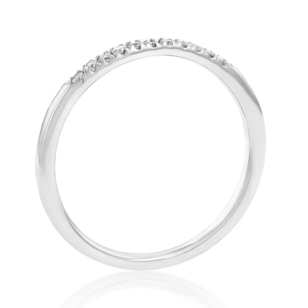 Luminesce Lab Grown Diamond 10-14pt Eternity Ring in 9ct White Gold Shiels