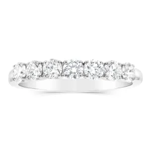 Luminesce Lab Grown Platinum 0.70 Carat Diamond Eternity Ring Shiels