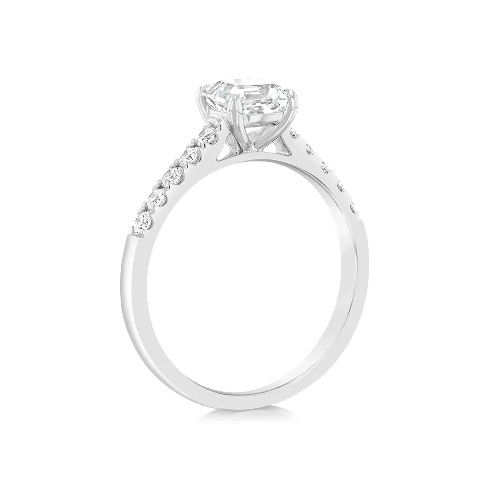 Luminesce Lab Grown Platinum 1.2 Carat Diamond Engagement Ring Shiels
