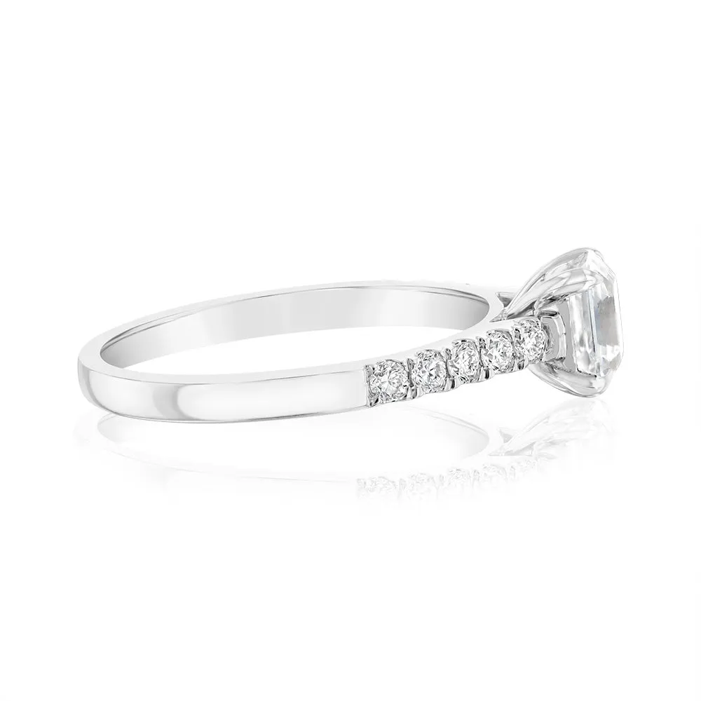Luminesce Lab Grown Platinum 1.2 Carat Diamond Engagement Ring Shiels