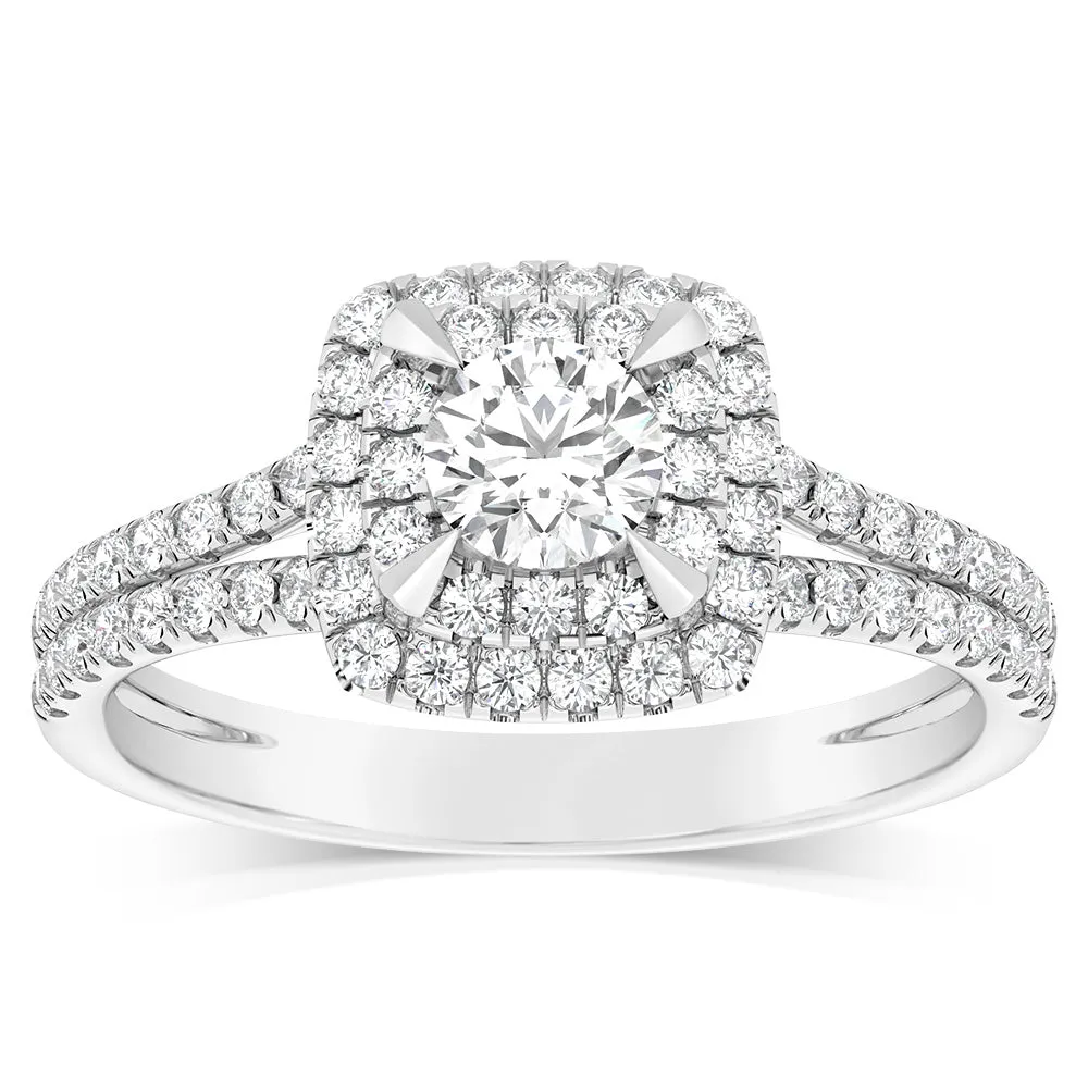 Luminesce Lab Grown Platinum 1.2 Carat Diamond Engagement Ring Shiels