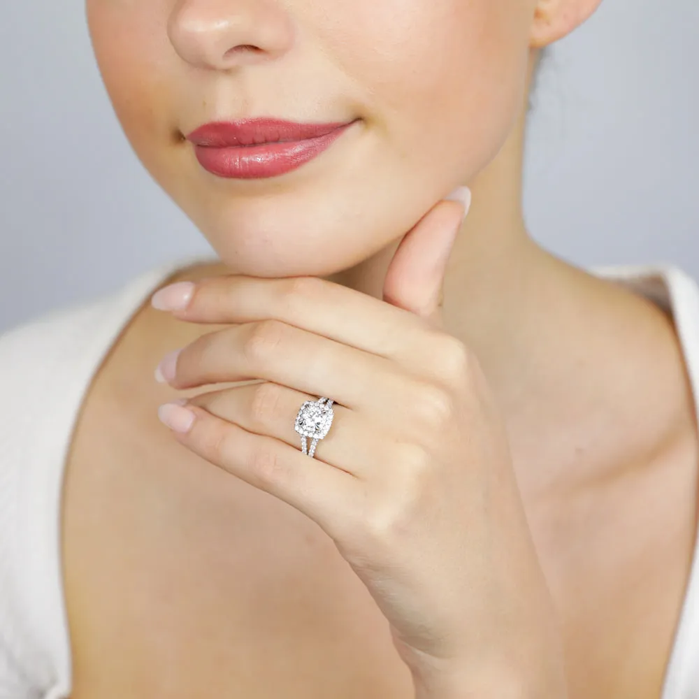 Luminesce Lab Grown Platinum 1.2 Carat Diamond Engagement Ring Shiels